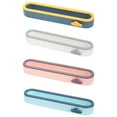 thumbnail image 1 of TEHAUX 4Pcs Wall-Mounted Slippers Rack Blue Abs Shoe Display Stand Home Decor, 1 of 8
