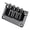 Black, variant on BIMZUC Electric Guitar Bridge 4 String Metal Fixed Hardtail Saddle Musical Instrument Accessories with Tool Set GA904 Silver Replacement Part 9 inches / 22.86 cm Long 3.17 oz Weight