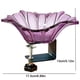 thumbnail image 1 of Fiudx Artículos en oferta con ofertas flash 2024 Nuevo baño para pájaros en miniatura para jardín al aire libre Nuevo cuenco para baño para pájaros Comedero para pájaros, 1 of 6