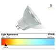 Sterl Lighting Pack of 4 MR11 Precision Reflector Fiber Optic Halogen