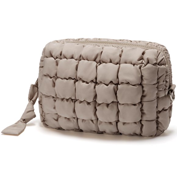 Bolsa de cosméticos Unilily acolchada Puffy de 10 x 15 x 20 cm, grande