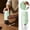 Green, variant on Portable Electric Burr Coffee Grinderusb Rechargeable Ceramic Core Conical Burr, Coffee Bean Grinder for Espresso, French Press, Travel, Camping, Home & Office Use