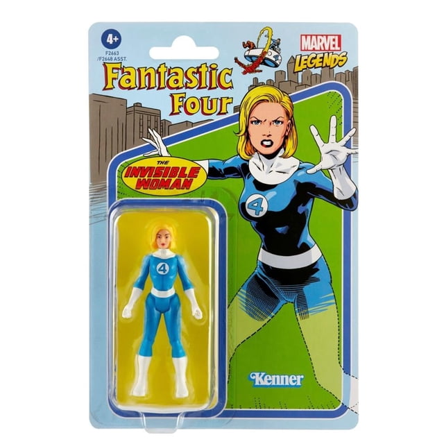 Figura Invisible Woman Hasbro Marvel 3.75 Pulgadas
