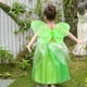 thumbnail image 4 of Disfraz de hada para niñas, vestido de princesa + alas de mariposa de hada, 2 piezas, para fiesta de cumpleaños, Halloween, Navidad, carnaval, cosplay, de 2 a 11 años., 4 of 5