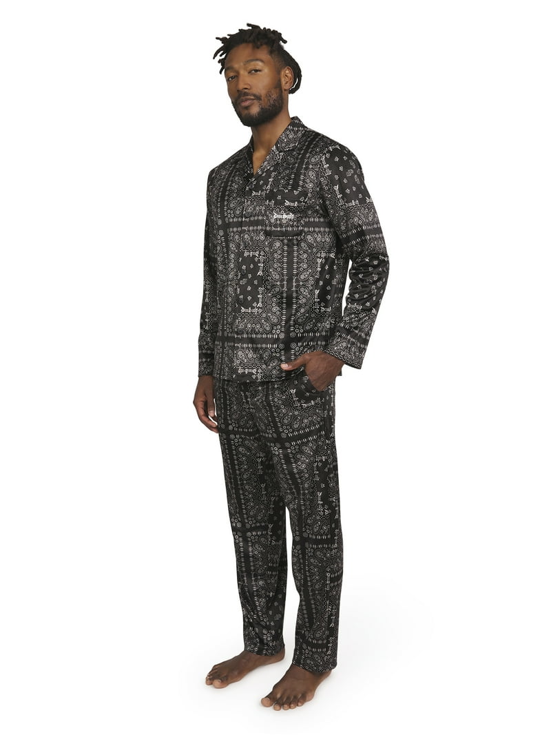 Dogg Supply by Snoop Dogg Men's 2-Piece Long Sleeve Microfleece