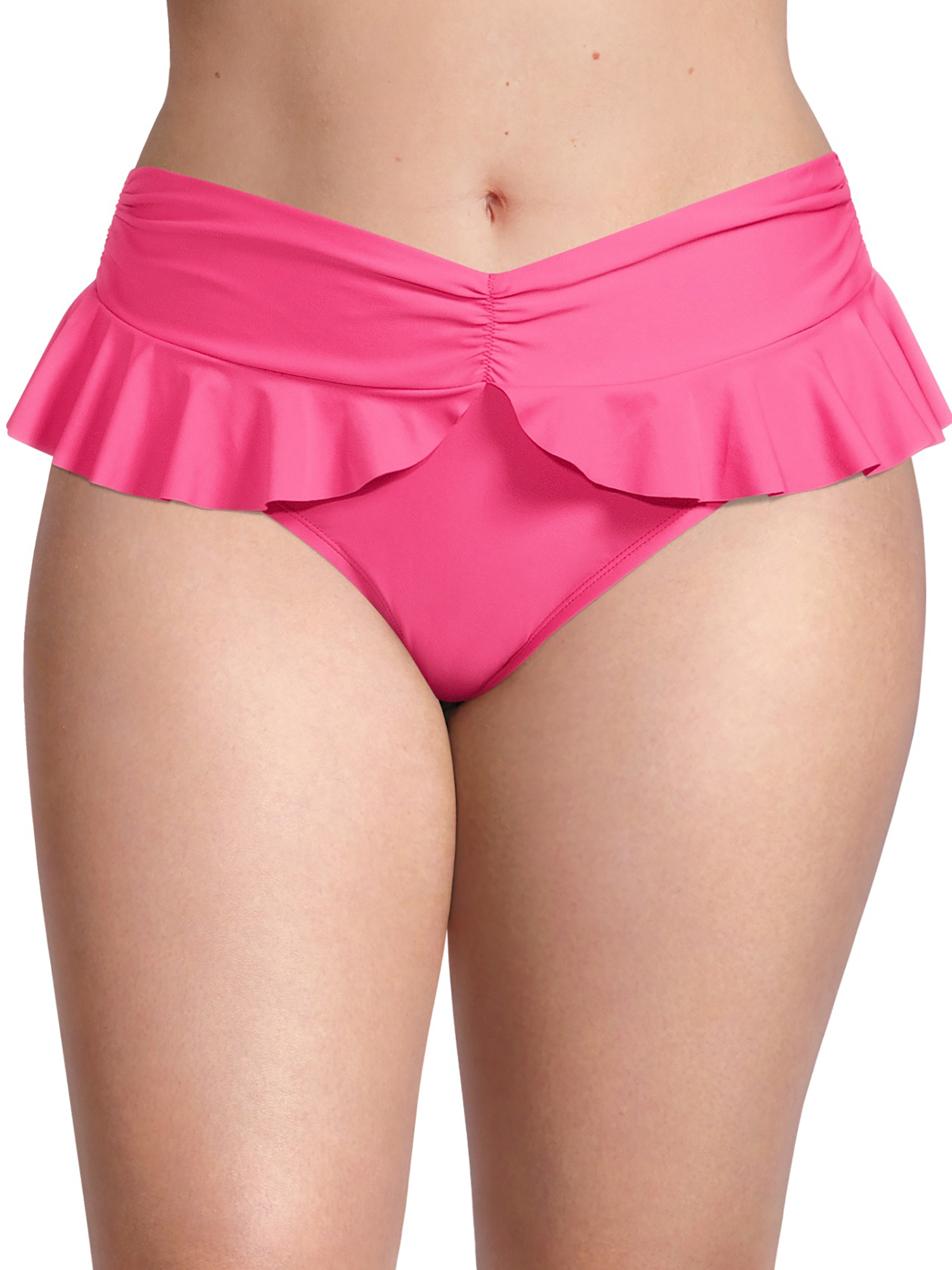 Time and Tru Women’s and Women’s Plus Ruffle Bikini Bottom