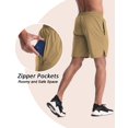 thumbnail image 2 of Pantalones cortos CANGHPGIN Running Athletic de 7 pulgadas de secado rápido con bolsillos, 2 unidades, 2 of 8