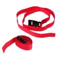 thumbnail image 2 of 2 Pièces Réglables Sangles de Sac de Golf Sangle Boucle de Fermeture Ceinture - pour Sélectionner, Rouge Rouge, 2 of 8