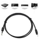 thumbnail image 1 of 2X 1M 3Ft Toslink A Mini Plug 3.5mm Cable de Audio óPtico Digital SPDIF Chapado en Oro, 1 of 5