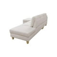 thumbnail image 6 of Pemberly Row Modern / Contemporay Sectional Sofa Cream White, 6 of 11