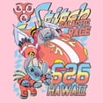 thumbnail image 2 of Girls Lilo & Stitch Hawaiian Galactic Race T Shirt, 2 of 4