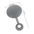 thumbnail image 2 of FOMIYES 10Ud Tapas De Tornillos Plásticas Para Interiores Gris Oscuro Cubre Tornillos Decorativos Deportivos, 2 of 7
