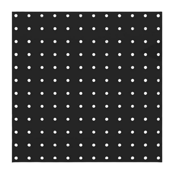 Organizador de pared de tablero perforado, organizador de garaje, almacenamiento de herramientas, panel de tablero perforado para sala de estar,