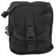 thumbnail image 1 of Bolsillos tácticos para deportes al aire libre, bolso Molle antidesgaste, riñonera de nailon para hombre (negro), 1 of 8