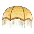 thumbnail image 2 of Decorative Umbrella Lamp Shade Lamp Cover Retro with Tassel for Reading Room Easily Install Exquisite European Style E27 Light Accessories Style B, 2 of 10