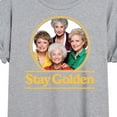 thumbnail image 3 of Golden Girls - Stay Golden Group - Juniors Ideal Flowy Muscle T-Shirt, 3 of 5