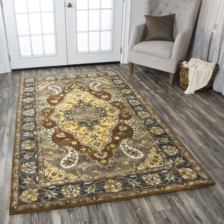 Rizzy Home VN9451 multi 6'6" x 9'6" HandTufted Area Rug