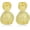 18K Gold Plated, variant on Colorful 18K gold-plated bohemian-style dangling earrings with bold floral and geometric patterns, suitable for women, vintage-style thick bohemian earrings without nickel.