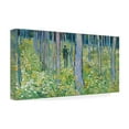 thumbnail image 3 of Trademark Fine Art Van Gogh Undergrowth With Two Figures Canvas Wall Art - 24x47, 3 of 5