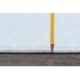 thumbnail image 3 of Contemporary 2x3 Area Rug (2' x 3') Geometric Seafoam, White Indoor Scatter Easy to Clean, 3 of 5