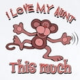 thumbnail image 2 of CafePress - I Love My Aunt Infant Bodysuit - Baby Light Bodysuit, Size Newborn - 24 Months, 2 of 4