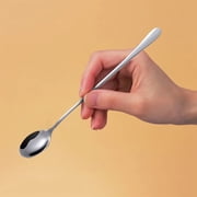 Tableware 9 Inch Long Handle Iced Tea Spoon Coffee Spoon Ice Spoon Stainless Steel Mixing Spoon Set Of 4
