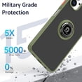 thumbnail image 5 of Case for iPhone 16 Plus,Slim Military Grade Car Holder Shockproof Anti-Drop Built-in Ring Holder Magnetic Kickstand Protection Phone Case for iPhone 16 Plus,6.7 inch 2024 (Yellow), 5 of 16