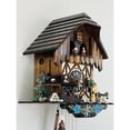 thumbnail image 4 of One Day Musical Cuckoo Clock Cottage with Dancers, Woodchopper, and Waterwheel, 4 of 6