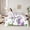 White Purple, variant on Feelyou Vintage Rustic Flower Bedding Comforter Set 7 Pieces, Purple Romantic Butterfly Full Bedding Set, Western Countryside Reversible Fitted Sheet Flat Sheet, Luxury Bedroom Decor
