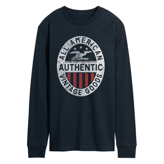 Instant Message - All American Vintage Goods Men's Long Sleeve Graphic T-Shirt