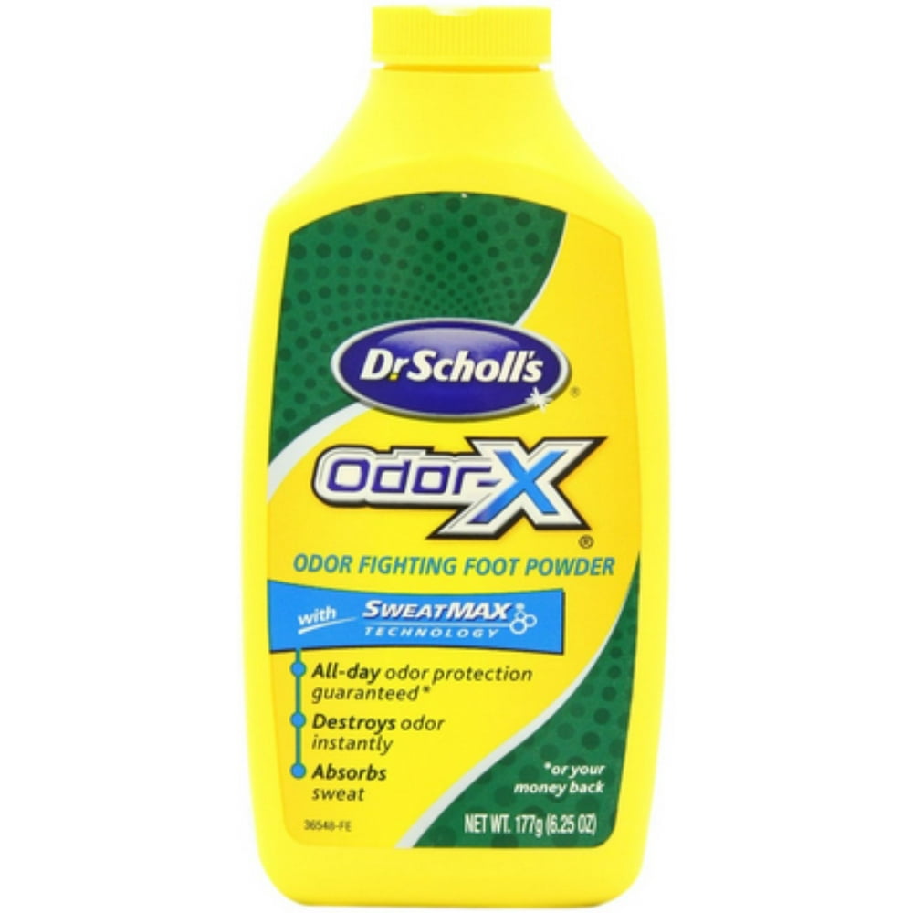 Dr. Scholl's OdorX Odor Fighting Foot Powder 6.25 oz (Pack of 3