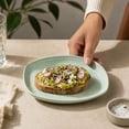 thumbnail image 5 of Oval Shaped Serving Dinner Plate with Inner Groove for Daily Home Meals and Snack Serving, 5 of 6