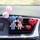 thumbnail image 1 of Clip de salida de aire de coche, decoración Interior, linda pareja, beso, globo, amor, figura de acción, fragancia, adorno, rosa, accesorios para automóviles, Mujeres, 1 of 4
