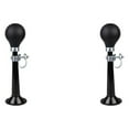 thumbnail image 3 of Yuarrent Cuerno de corneta hecho a mano - Mano de obra inigualable para su bicicleta Pieza reemplazada Accesorios de ciclismo de metal Cuerno de Negro 2Conjunto, 3 of 6