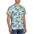 thumbnail image 5 of Rocae Building Truck for Men's Moisture-Wicking Crew Tee - T-Shirt for Sports, Outdoor Activities, and Casual WearLarge, 5 of 9