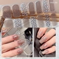 thumbnail image 2 of Nail Art Stickers, Full Cover Sticker, 3D Colourful Nail Stickers D Heat B5X8, 2 of 7