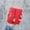 Red, variant on New Korean Small Wallet Tri-fold Coin Purse Money Clip Coin Purse Card Holder Portable Short Ladies Women Wallet