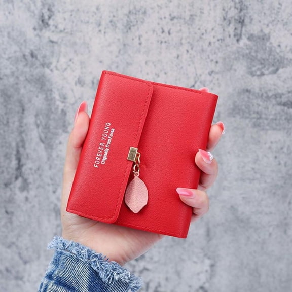 New Korean Small Wallet Tri-fold Coin Purse Money Clip Coin Purse Card Holder Portable Short Ladies Women Wallet