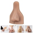 thumbnail image 2 of KAKOWELY body part Multi-use Piercing Practice Nose Face Model Training Body Part Fake Face2.95"X1.97"X1.18", 2 of 2