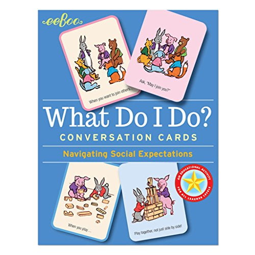 Eeboo Que Dois-Je Faire Social Conscience Conversation Flashcards