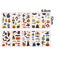 thumbnail image 2 of Etiquetas engomadas temporales del tatuaje de Halloween, suministros de la fiesta de cumpleaños de Halloween Regalos lindos del partido Adepaton CPB-CJZ64-1, 2 of 5