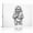 C, variant on XaaKee Canvas Art Prints Sloth Bathroom Animal Whimsical Sketch Canvas Art Inner Framed 1812Inch