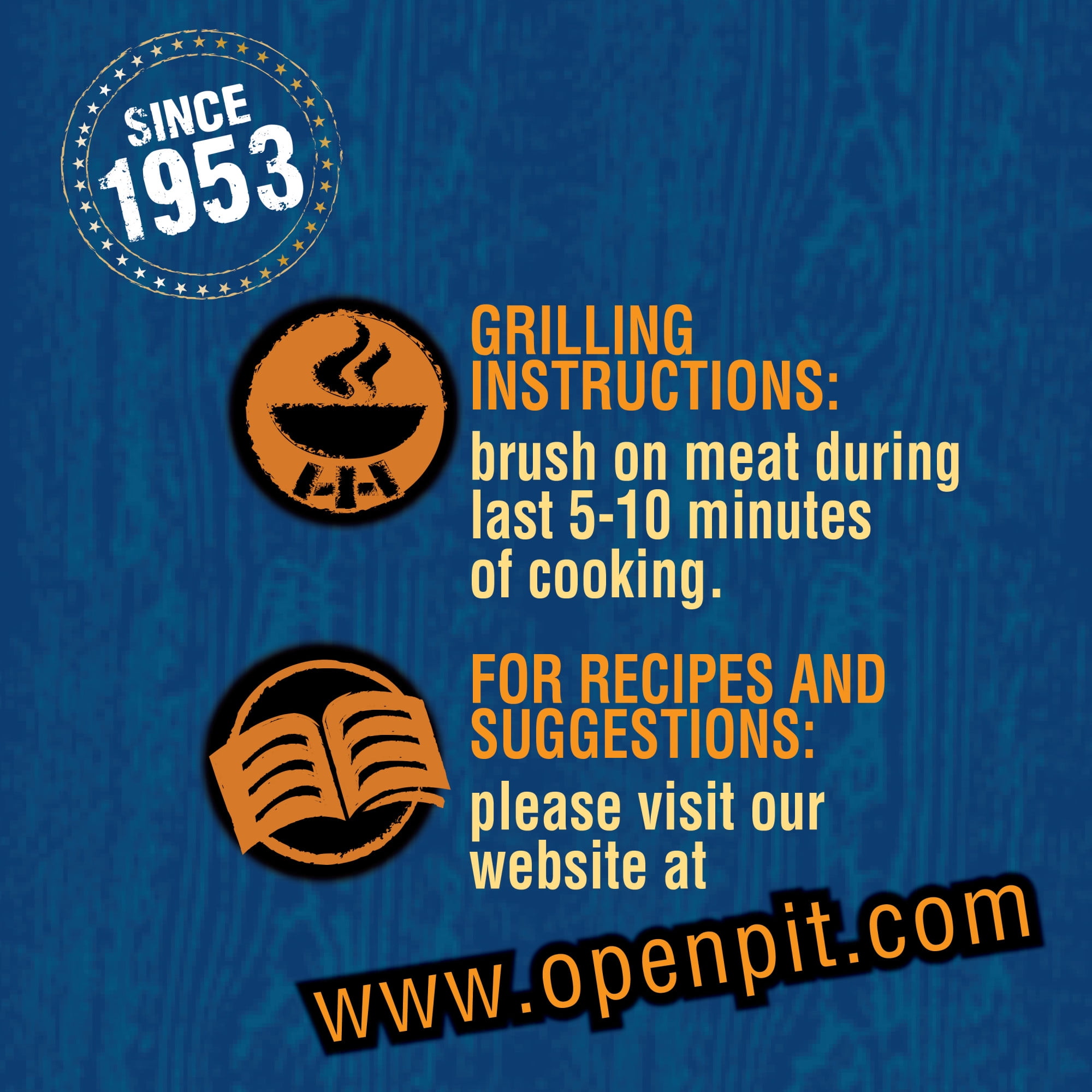 Open Pit Blue Label Original Barbecue Sauce, 156 oz.