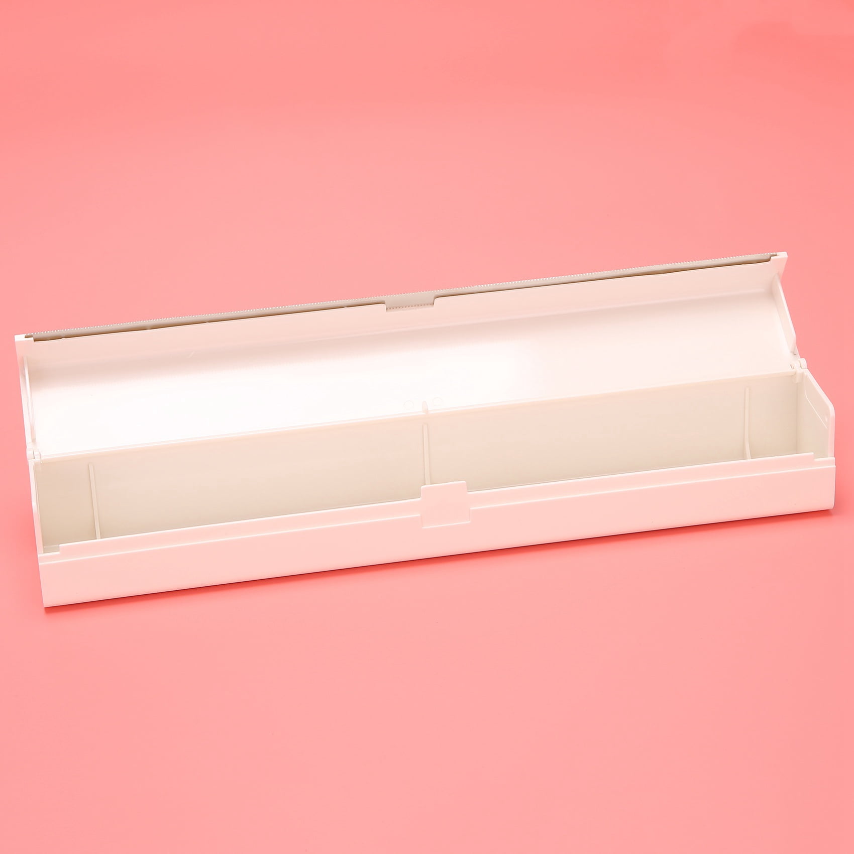 3 Pieces Plastic Wrap Dispenser , Food Wrap Cling Film Storage Organizer, Kitchen Aluminum Foil/Foil Wax Paper