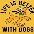 thumbnail image 3 of Mickey & Friends - Pluto Life Is Better With Dogs - Toddler And Youth Short Sleeve Graphic T-Shirt, 3 of 5