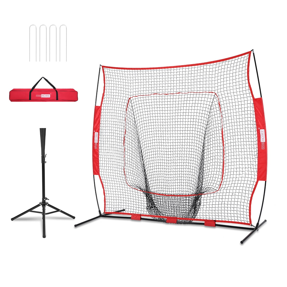 Kapler 16x9FT Baseball Softball Backstop Net For Baseball Training Durable Net