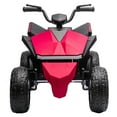 thumbnail image 6 of EastVita Kids Ride on ATV Toy 12V Battery Powered Multi-Functional Touch Screen Integrated Motorized Quad Toy Car with LED Lights Music, 6 of 8