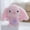 Light Pink, variant on Long Ear Bunny Plush Keychain, Cute Rabbit Keyring Bag Charm Pendant, Soft Stuffed Bunny Doll Accessory for Handbag Backpack, Easter Bunny Plush Key Holder, Decorative Gift (Light Pink)