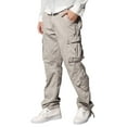 thumbnail image 3 of Matchstick Men's Casual Cargo Pants with Big Pockets for Work Outdoor, 3 of 7
