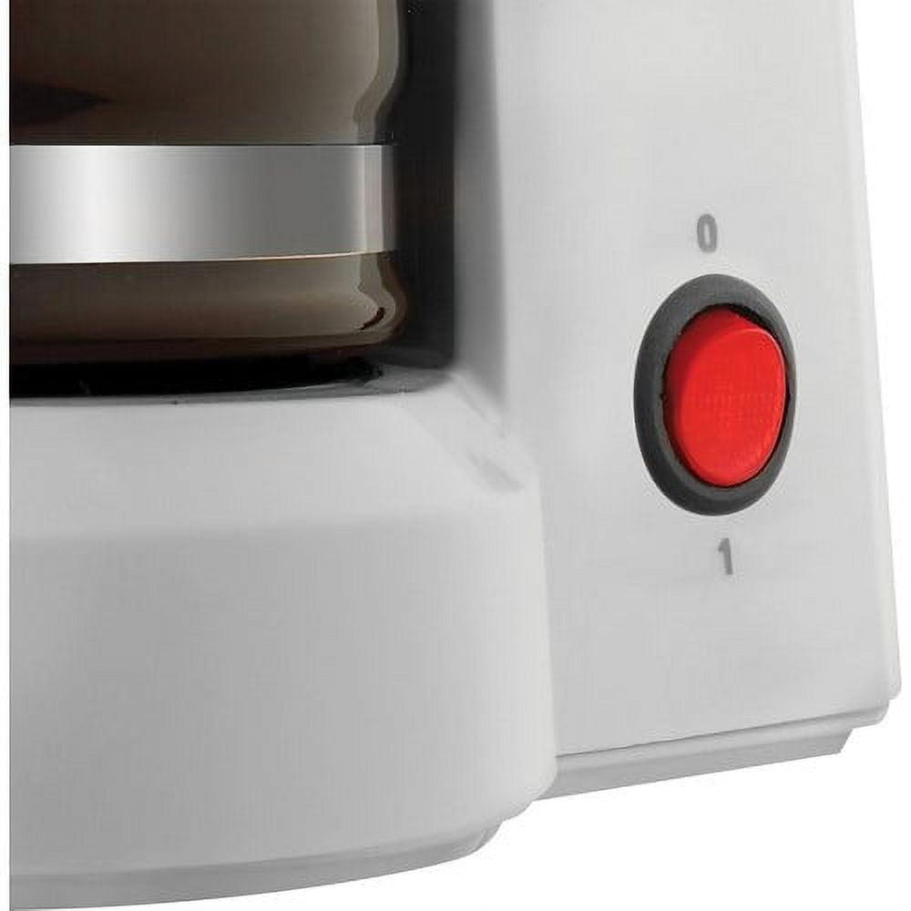 BLACK+DECKER 5-Cup Switch Coffee Maker, White, DCM600W for sale online